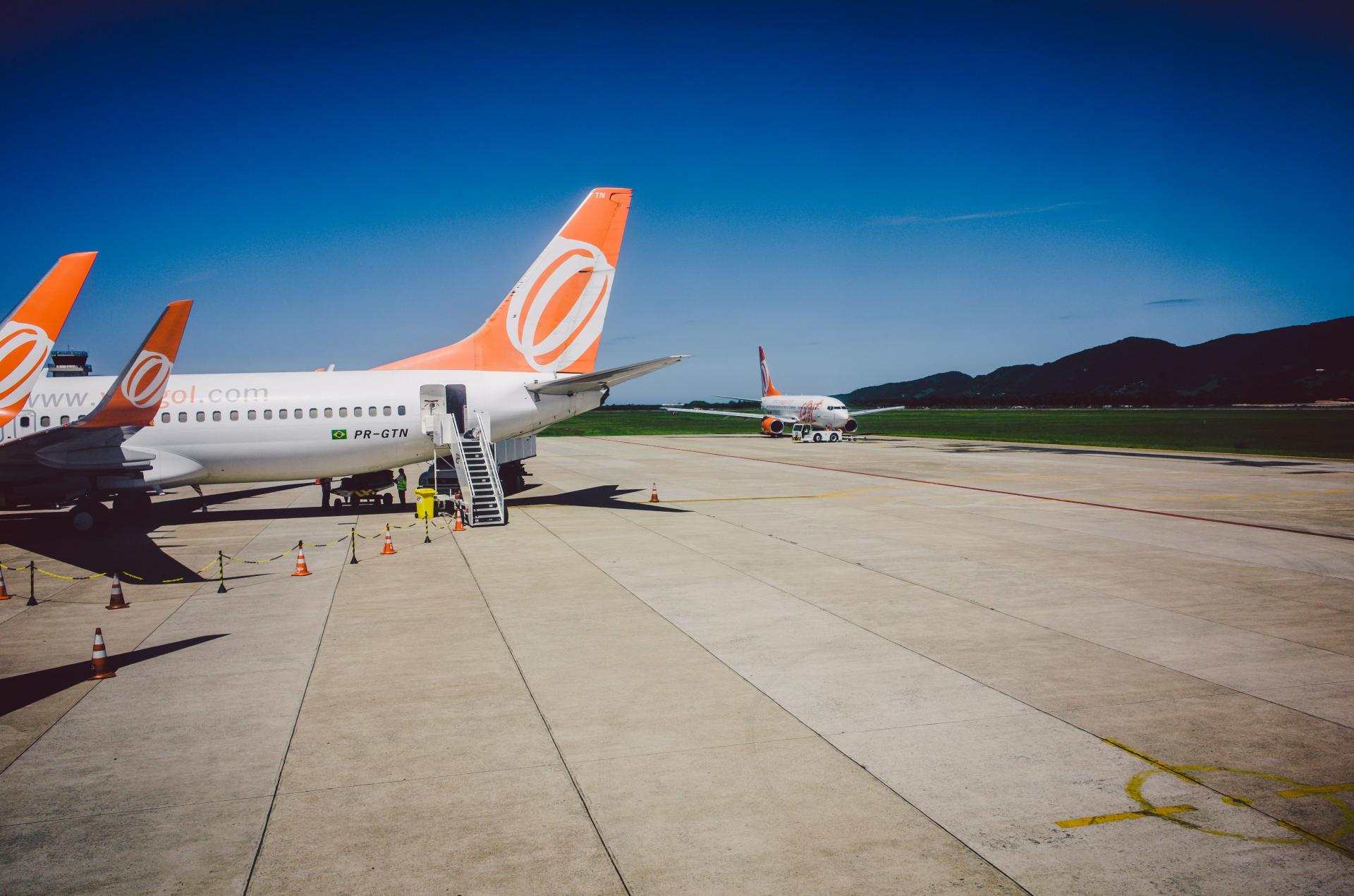 Airplanes at Florianopolis Airport 