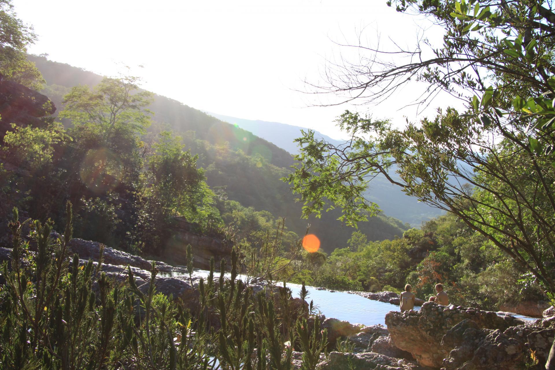 Time out in the green at Chapada Diamantina