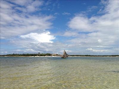 Coast of Jericoacoara in Brazil