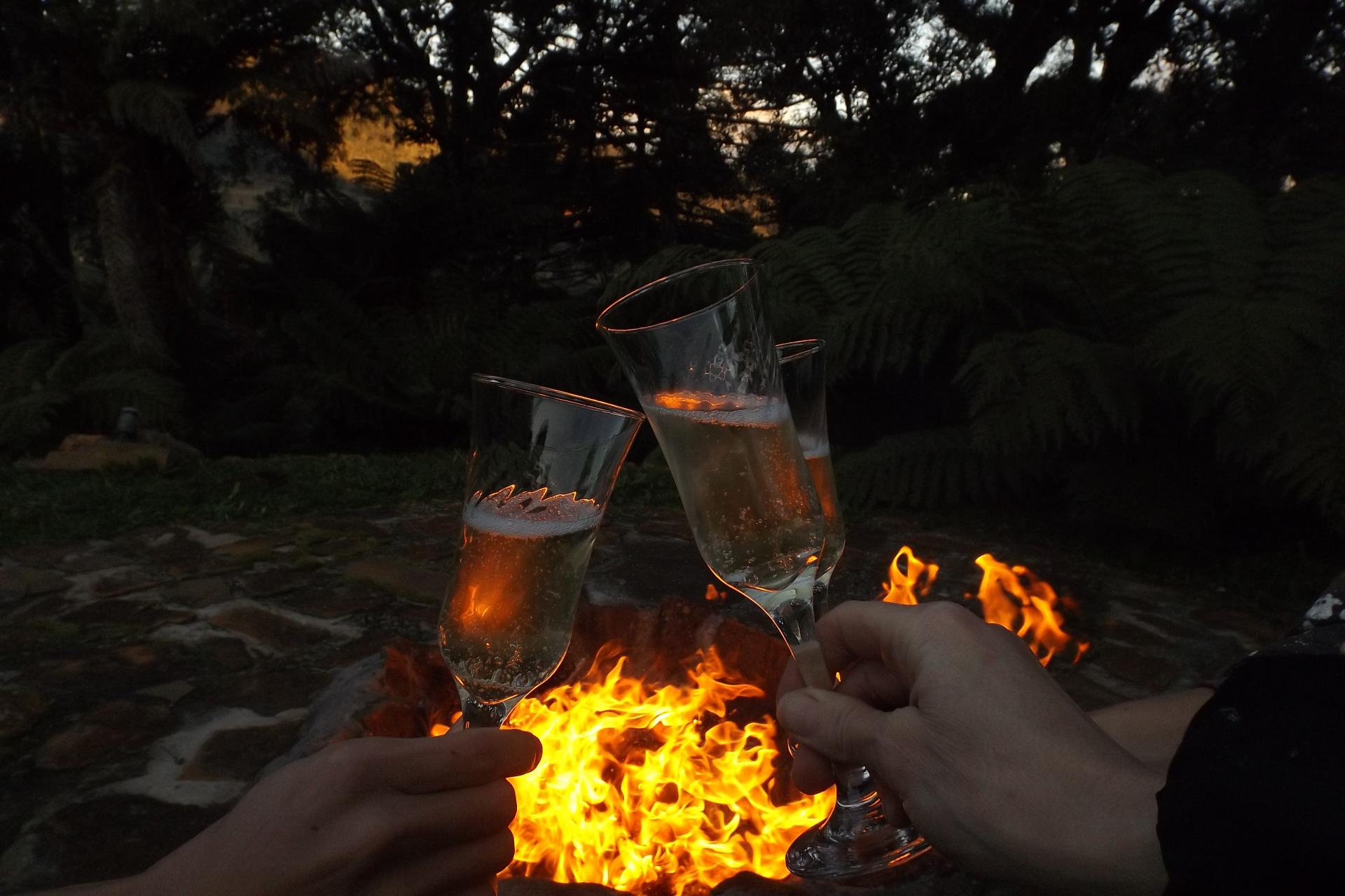 Toasting in Brazil