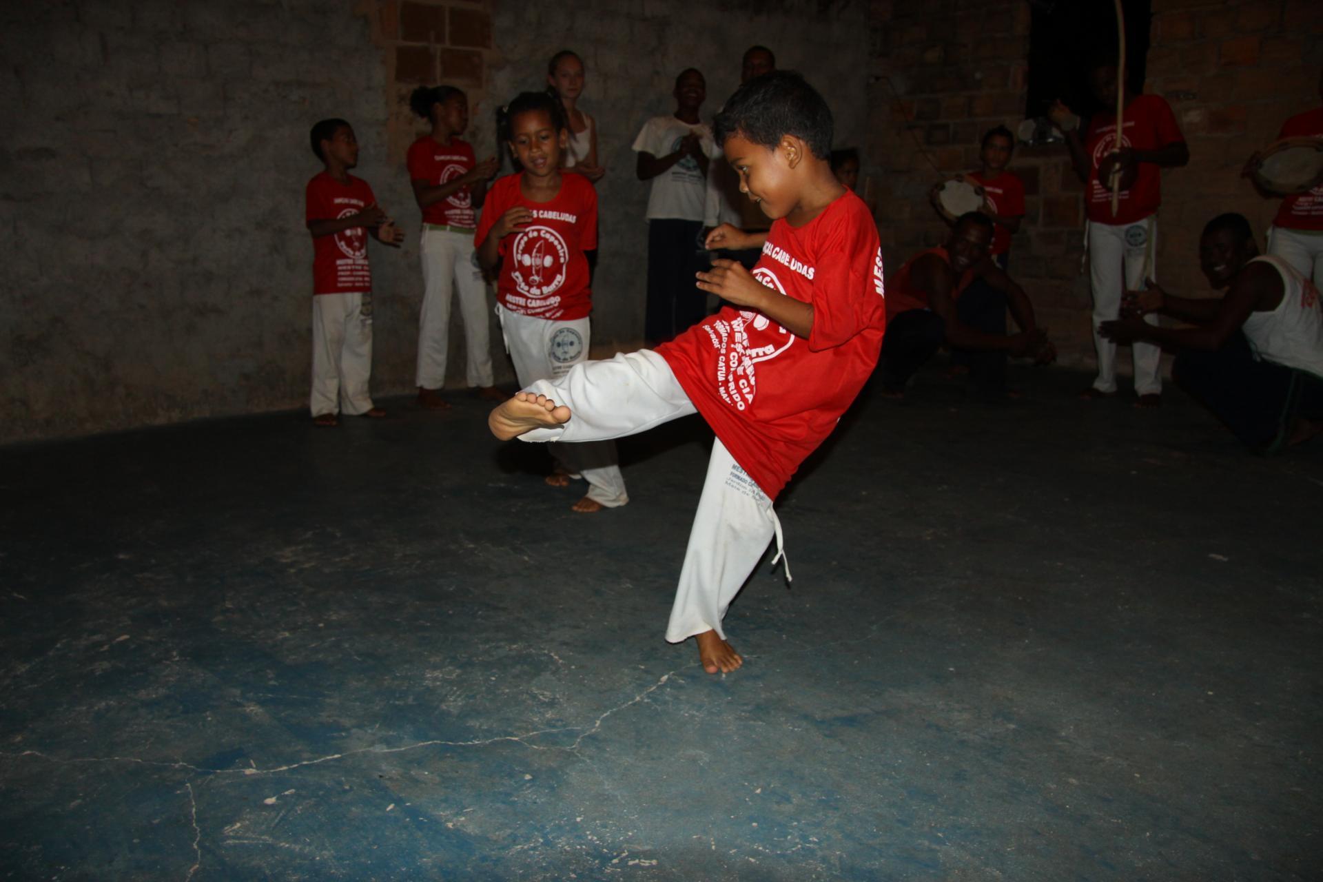 Sport in Capoeira Group in Bahia, Brazil