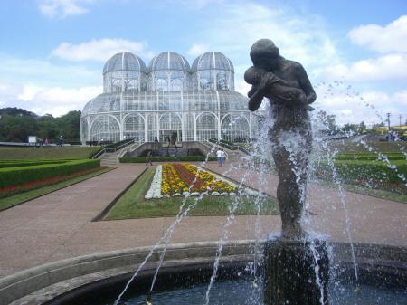 The Botanical Garden in Curitiba is world famous