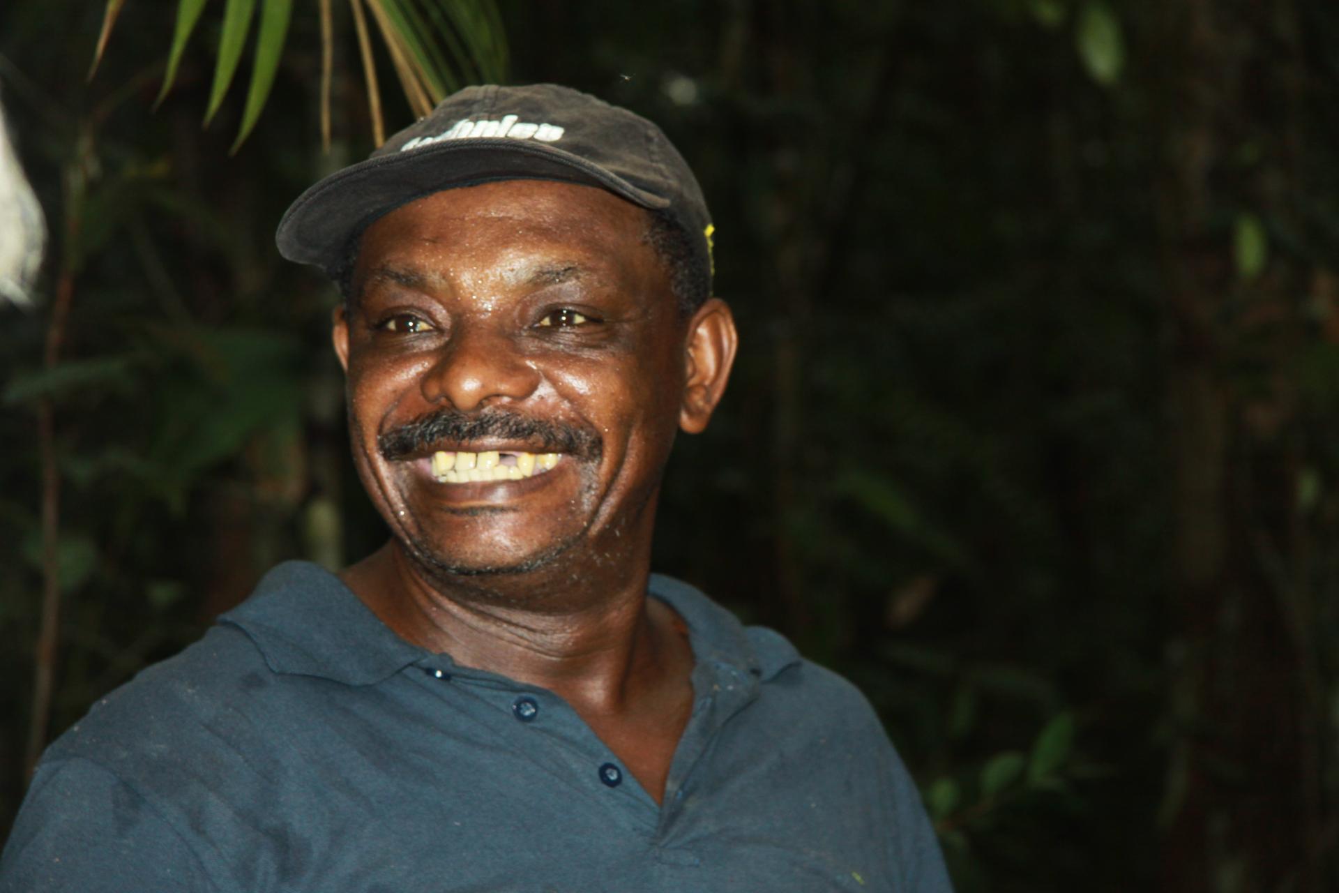 The bright smile of a Brazilian