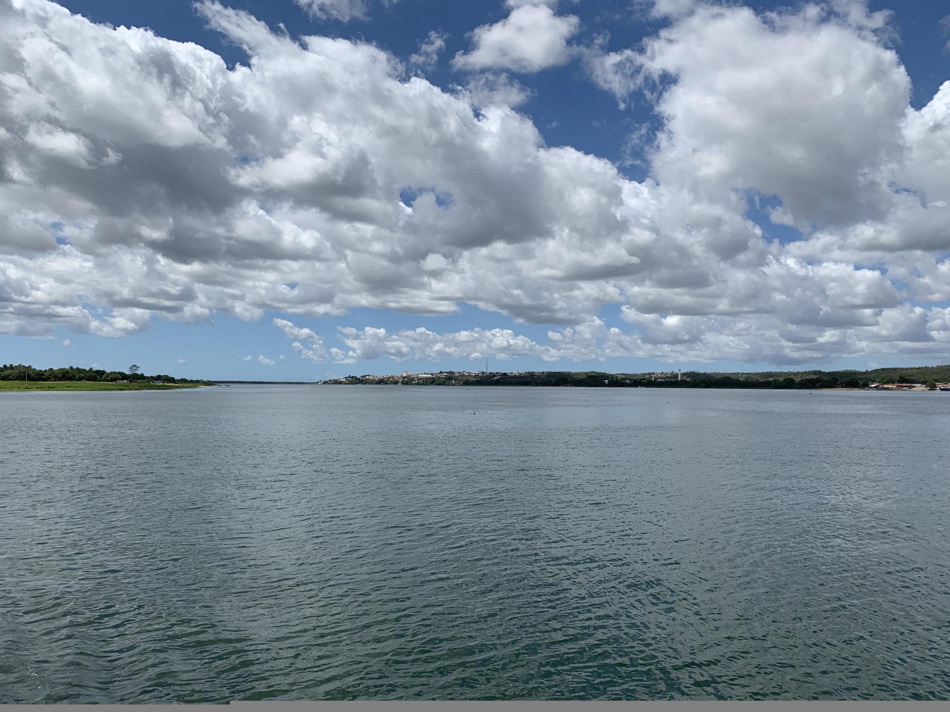 Estuary of Rio Sao Francisco in Sergipe