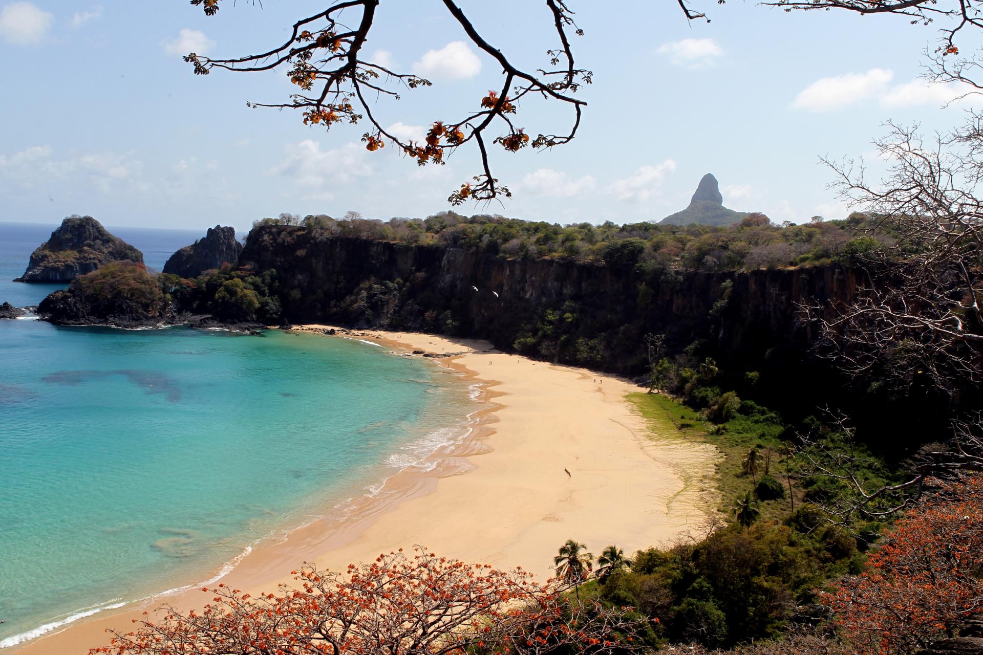 The Baia do Sancho on Fernando de Noronha