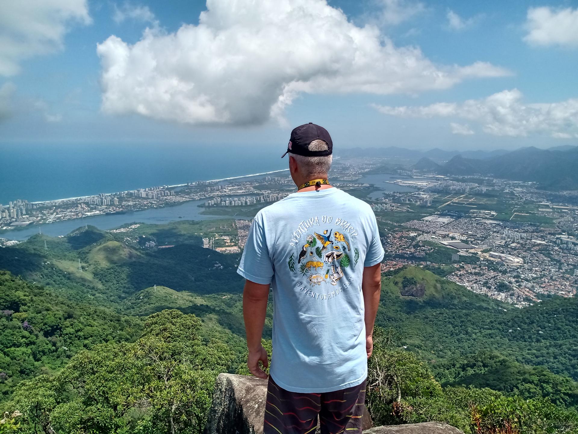 Hortas Cariocas: View over the green Rio de Janeiro