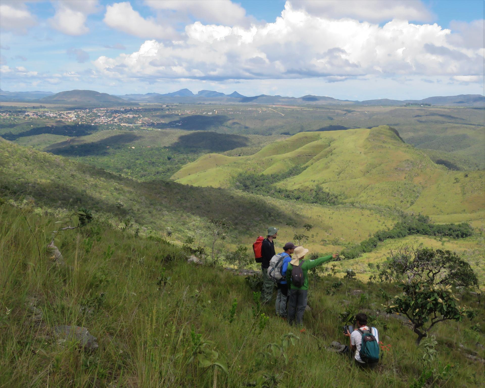 Hikers on the Sertao Zen in Brazil