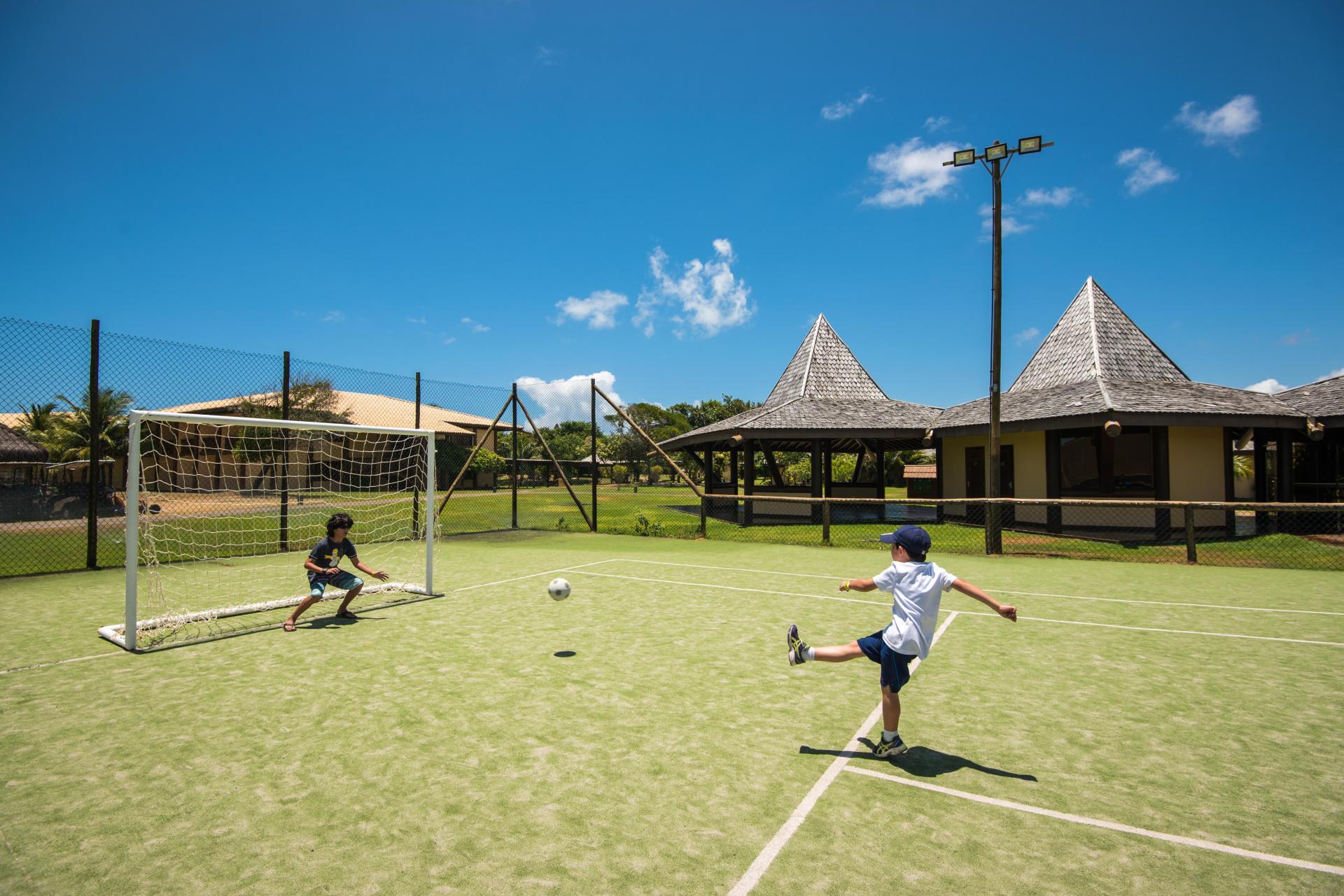 Young soccer talents kick under the Brazilian sun Young soccer talents in Brazil