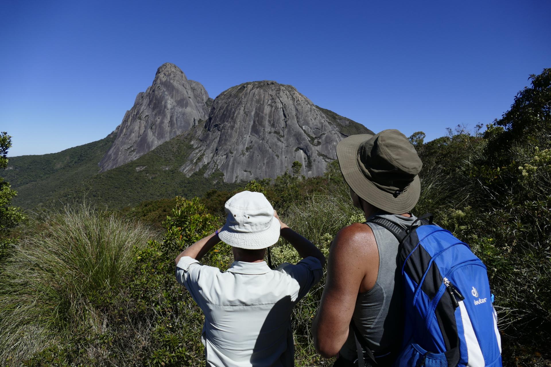 Organ Pipe Mountains in Brazil offer fascinating long distance hiking trails