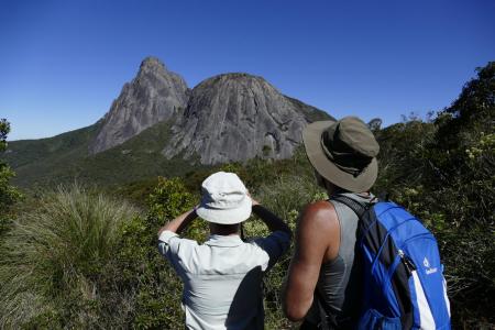 Organ Pipe Mountains in Brazil offer fascinating long distance hiking trails