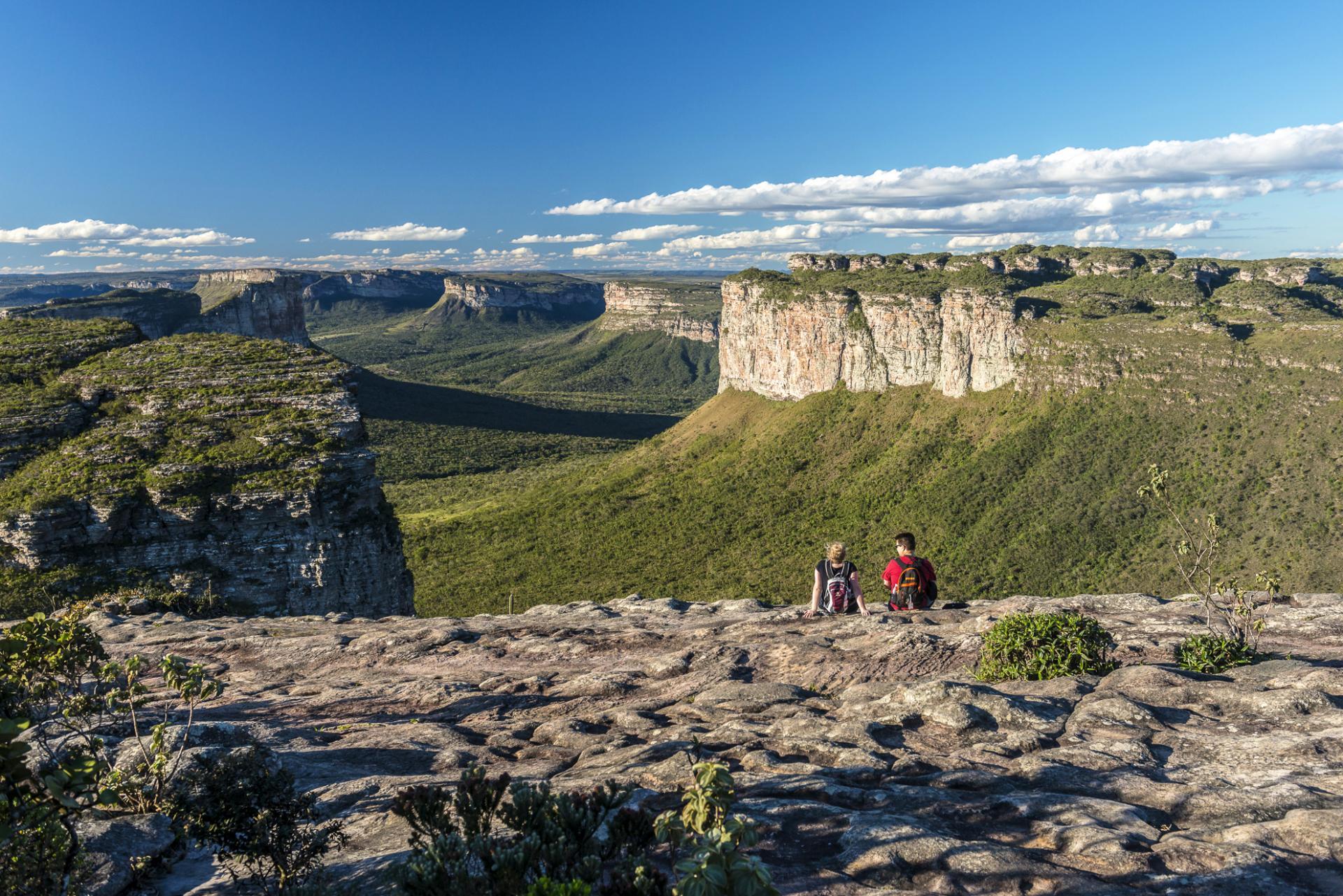 Viewpoint of Chapada Diamantina.