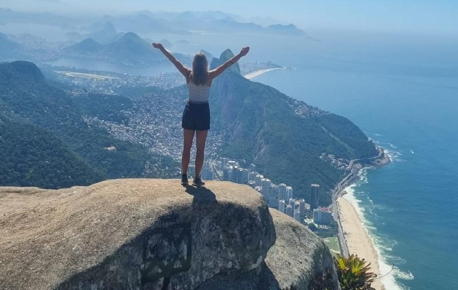 Fantastic view over Rio from Pedra da Gavea