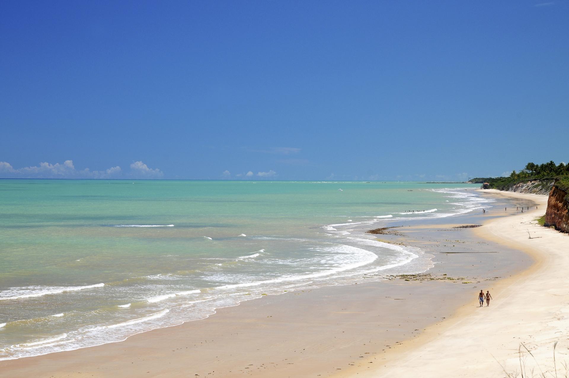 Stunning beach in Porto Seguro