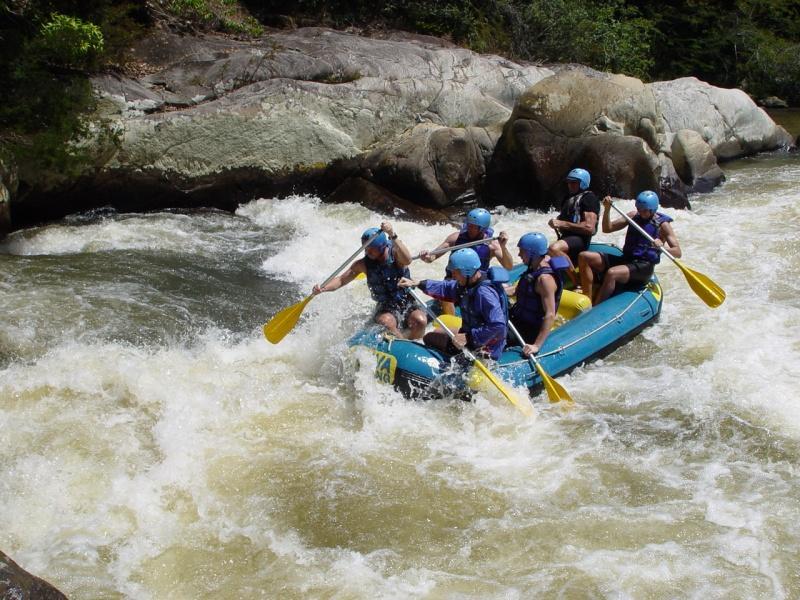 Rafting tour in Santa Catarina