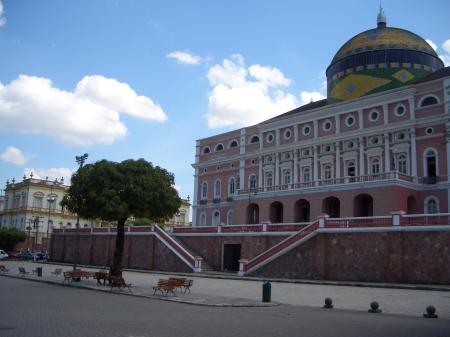 Historic Teatro Amazonas in Manaus – landmark of the Amazon capital