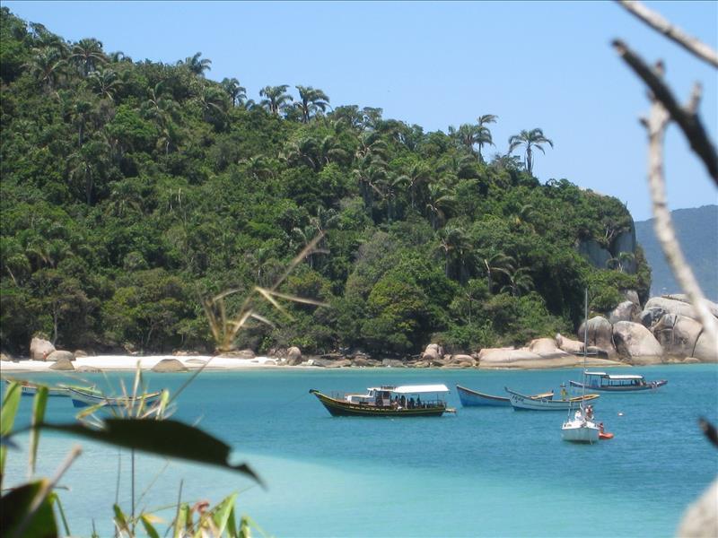 Water sports in Brazil Coast of Ilha Santa Catarina