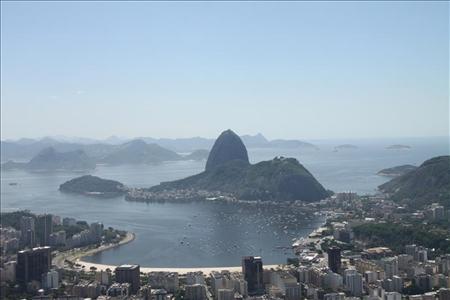 View of the Sugar Loaf Mountain in Rio de Janeiro
