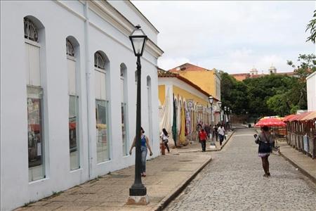 Increase in travel to Brazil Alley in Sao Luis in Brazil