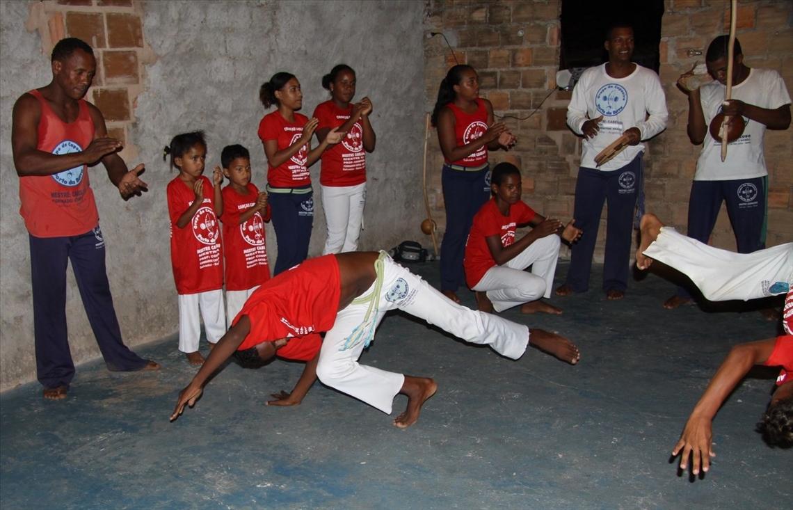 Information about the Capoeira event Batizado in Imbassai, Brazil Capoeira in Imbassai