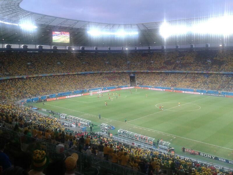 Brazilian soccer stadium