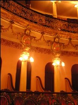 Magnificent Historic Lights inside Manaus Theatre Historic Lights inside Manaus Theatre