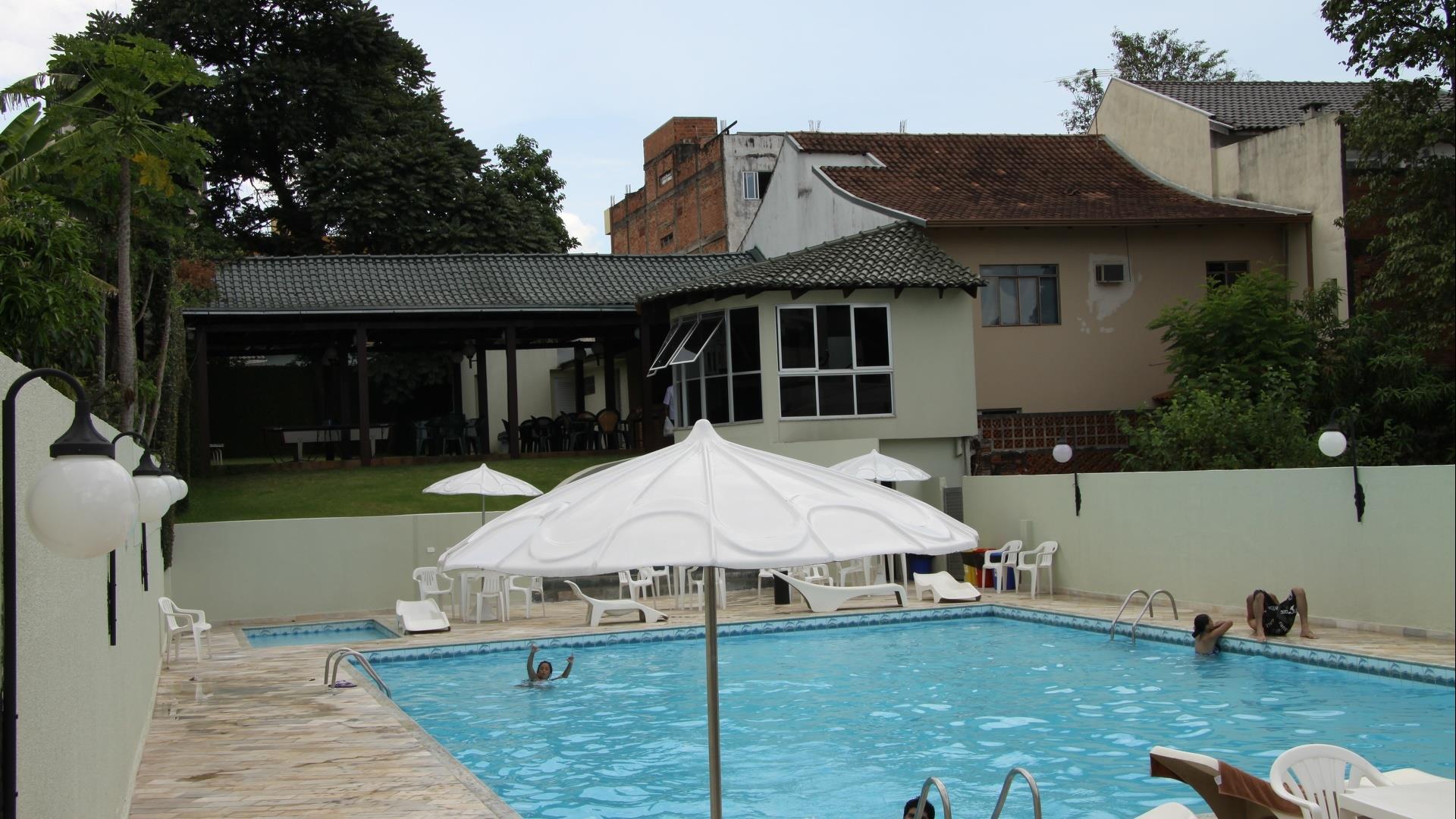 The pool of Hotel San Rafael in Foz do Iguacu