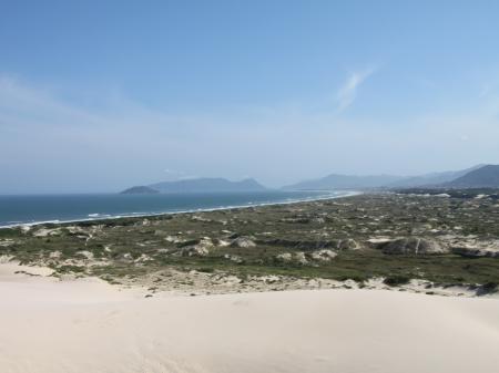 Lonely beaches in Florianopolis