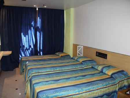 Example of a room of Hotel Ibiza Copacabana