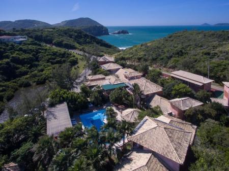 Aerial view of Pousada Spa Pedra da Laguna