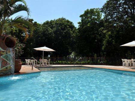 Pool area at Pousada Olho d'Agua in Bonito, South Pantanal - Brazil