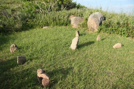 The mystic rocks hiden in the grasslands of Florianopolis