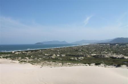 A nice view over the sea near Floripa