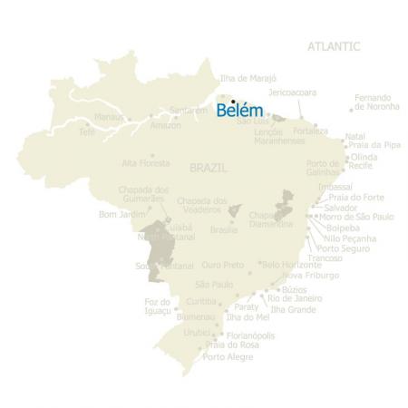 MAP Brazil Belem