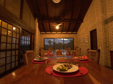 Dinning Room at Fazenda Barranco 
