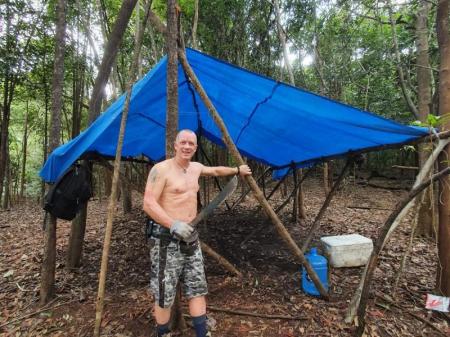 Shelter in the Brazilian Rainforest