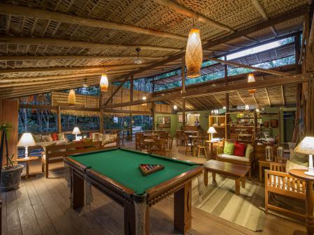 Anavilhanas Jungle Lodge Cozy Lounge Area