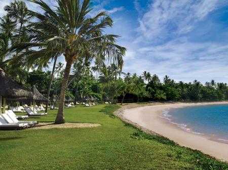 Relaxing atmosphere at on the beach at Tivoli Ecoresort