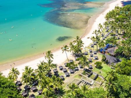 Perfect beach for snorkeling at Tivoli Ecoresort