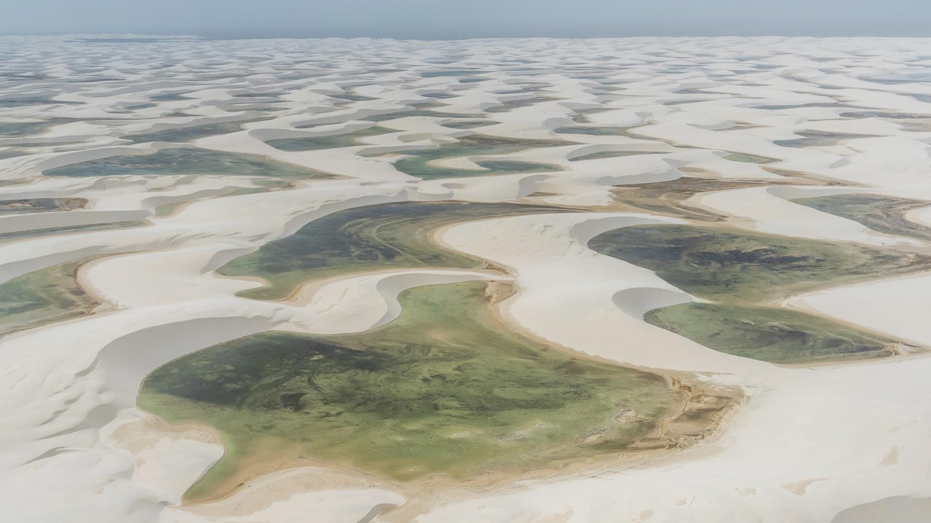 From Sao Luis to Jericoacoara on the Rota das Emocoes: Green oases of the Lencois Maranhenses