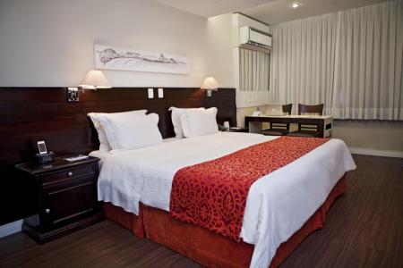 Example of a double room at Hotel Sol Ipanema 