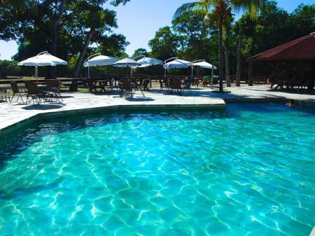Pool area at Pousada Rio Mutum Pantanal Eco Lodge 