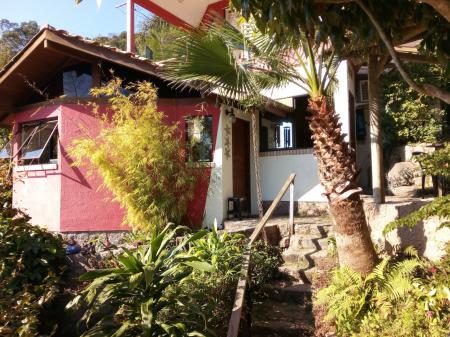 Garden area of Pousada Studio Formana 