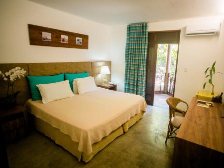 Brazil, Aracaju: Example of a double room at Hotel Aruana Eco Praia 