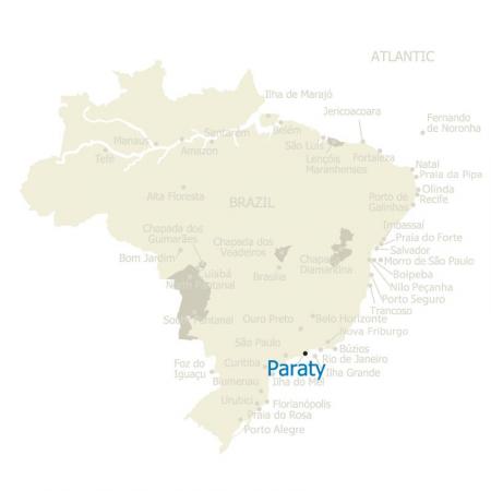 Brazil Map Paraty