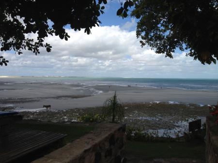 View on the dunes and the sea around Jericoacoara