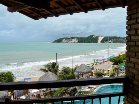 A double room at Hotel Visual Praia