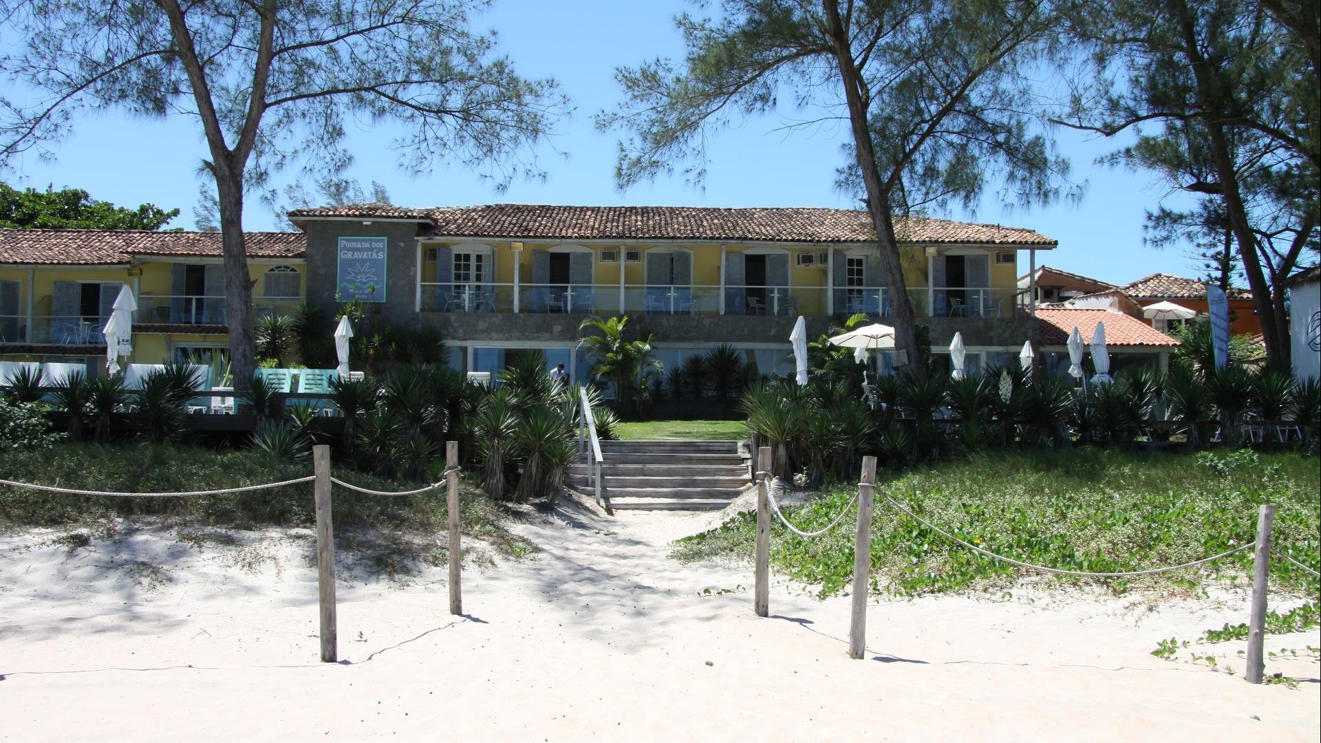 Pousada dos Gravatas at the beach in Buzios, Brazil