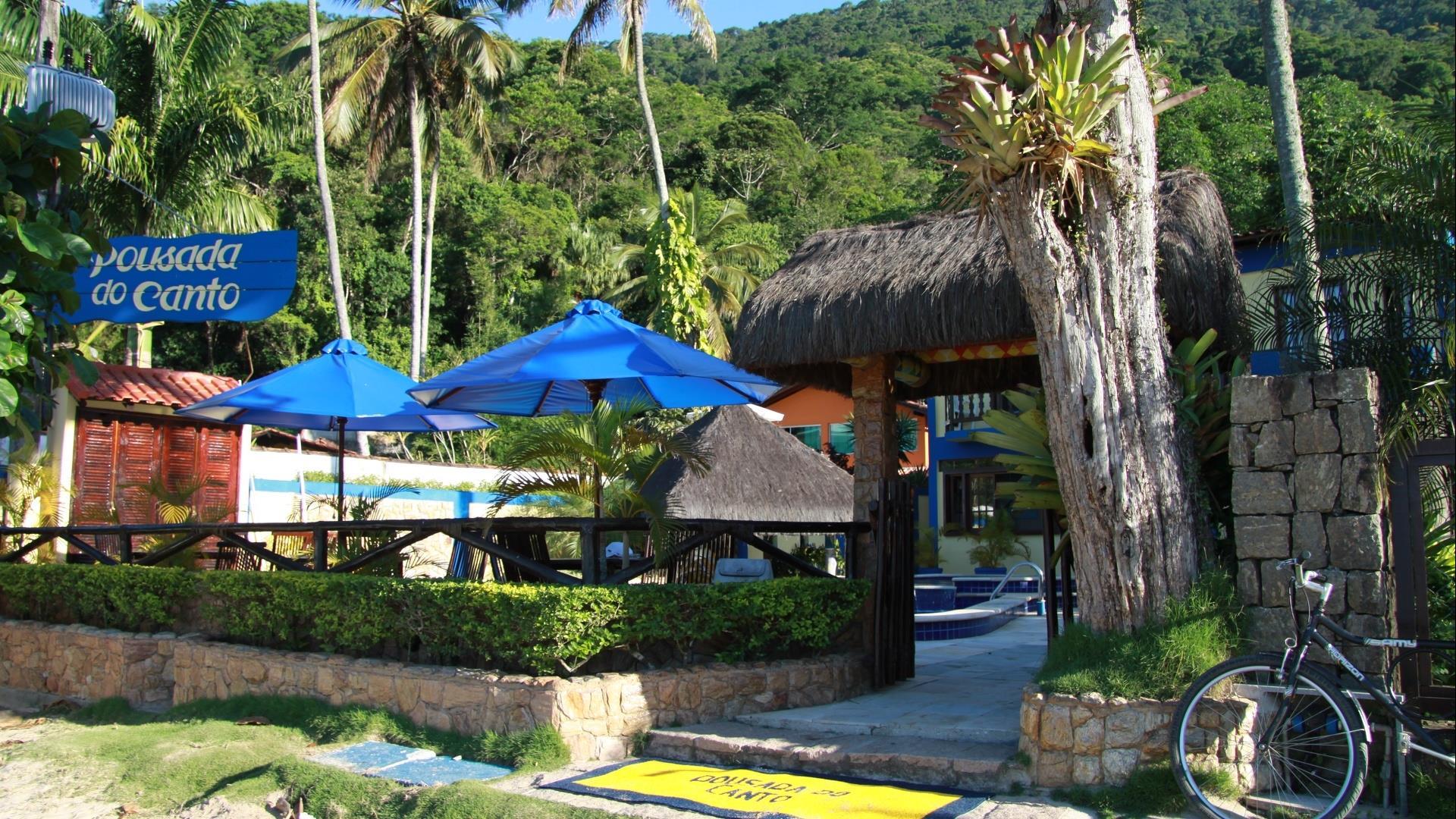 Pousada do Canto on the island Ilha Grande, Brazil