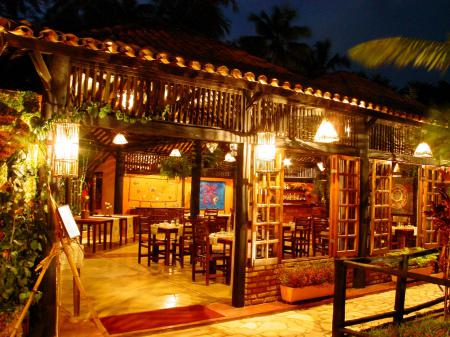 The Restaurant at Pousada Vilangelim