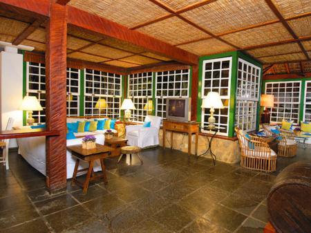 Living room and Lounge at Pousada do Principe